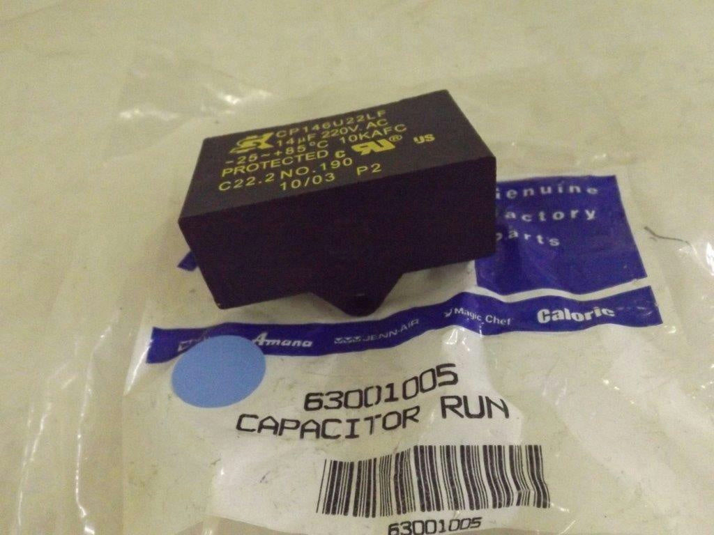 MAYTAG WHIRLPOOL REFRIGERATOR 63001005 CAPACITOR NEW MAYTAG WHIRLPOOL REFRIGERATOR 63001005 CAPACITOR NEW